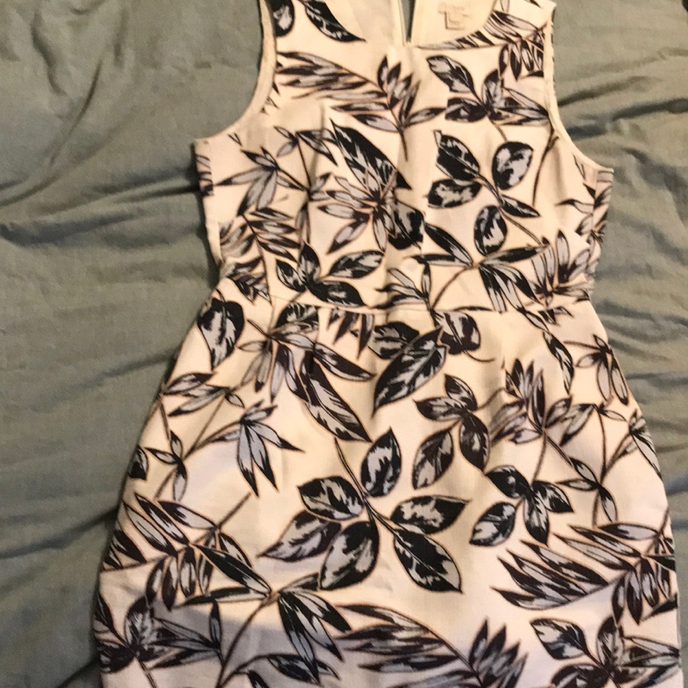 Printed Structured Dress - image 1